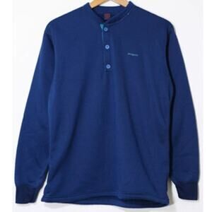 Vintage Patagonia Capeline Henley Fleece Sweatshirt M